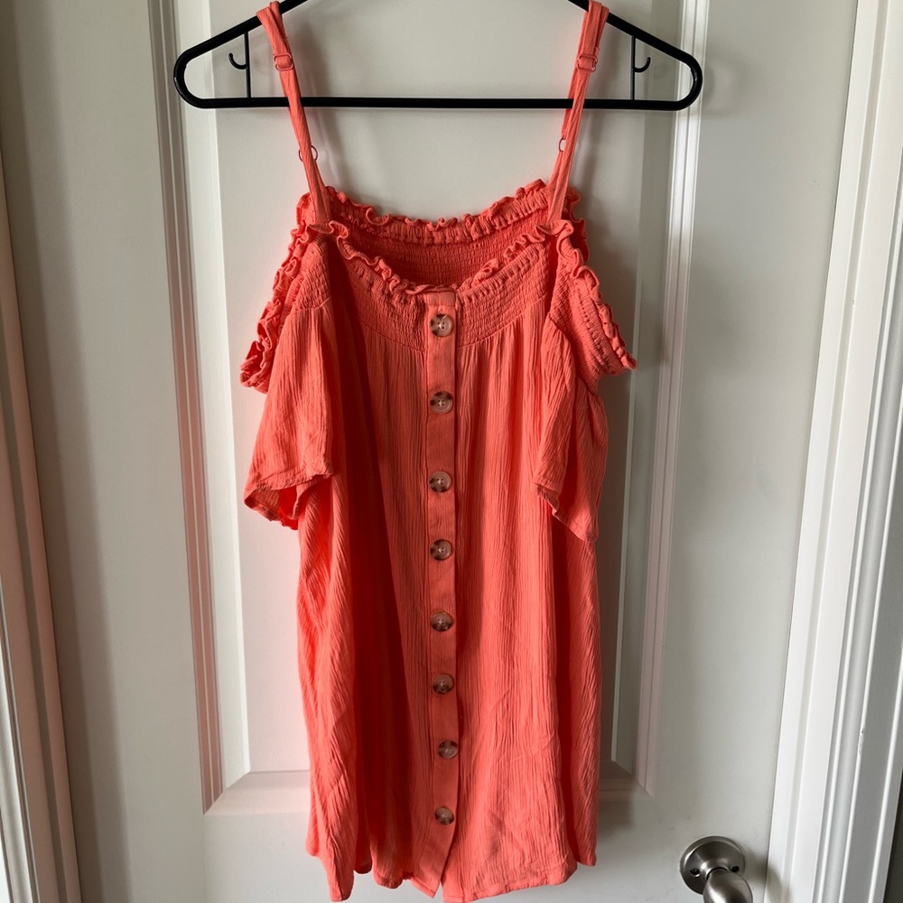 Torrid off the shoulder blouse